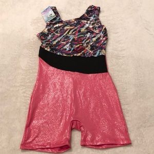 Girls Gymnastics Bodysuit Size 7/8